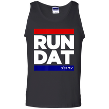 Load image into Gallery viewer, RUN DAT shirt for Datsun's DMC racer Tank Top