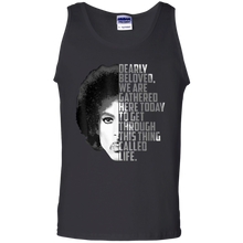 Load image into Gallery viewer, Dearly Beloved We Are Gathered Here Today Tank Top