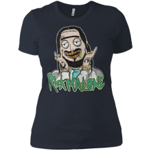Load image into Gallery viewer, Rick Malone Post Malone Mix Rick Morty shirt Ladies' Boyfriend