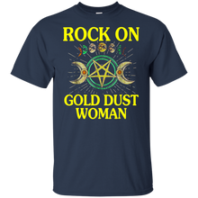 Load image into Gallery viewer, Rock On Gold Dust Woman shirt t shirt