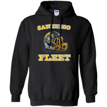 Load image into Gallery viewer, San Diego Football Fleet Shirt Hoodie