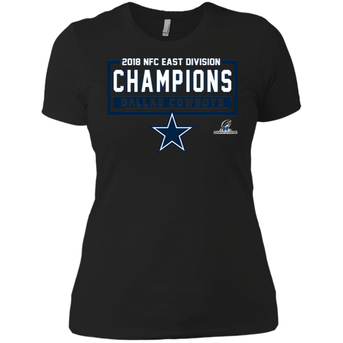 Dallas Cowboys Champions NFC East Division 2018 shirt Ladies' Boyfriend