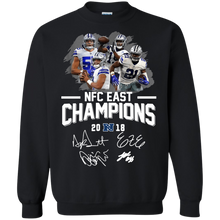 Load image into Gallery viewer, Dallas Cowboys Champions NFC East Division 2018 Football shirt Sweatshirt
